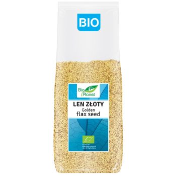 LEN ZŁOTY (SIEMIĘ LNIANE) BIO 1 kg - BIO PLANET
