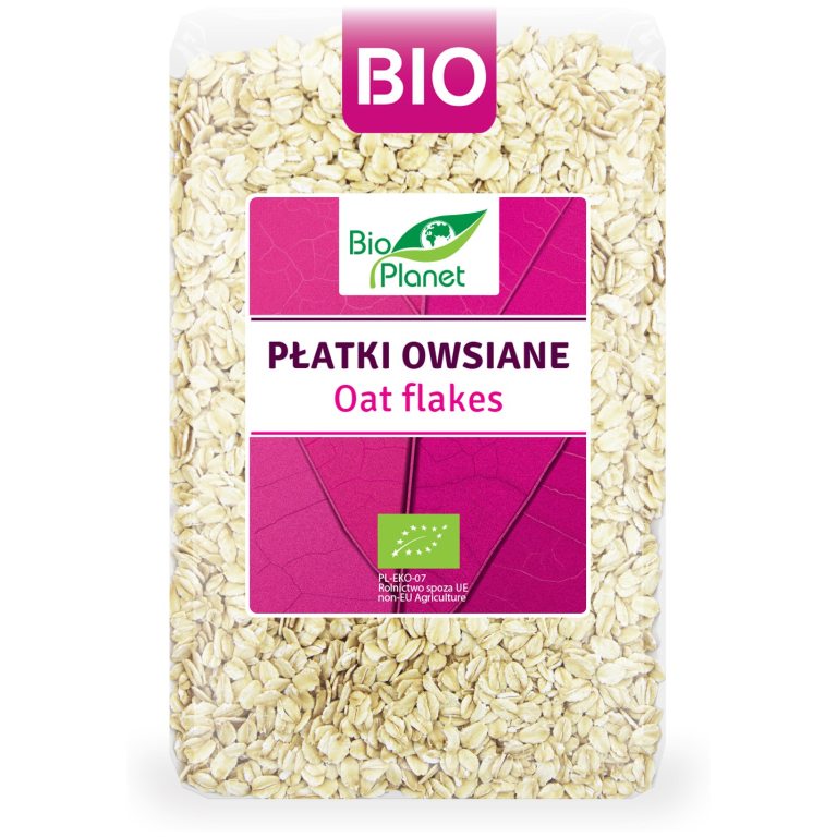 PŁATKI OWSIANE BIO 1 kg - BIO PLANET