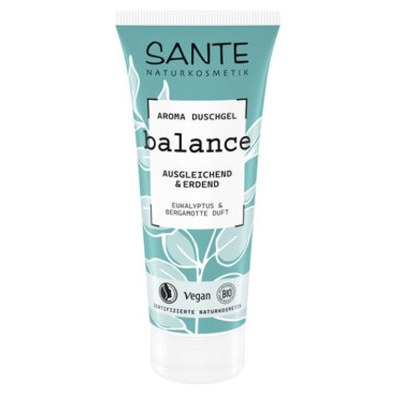 ŻEL POD PRYSZNIC BALANCE EUKALIPTUS I BERGAMOTKA ECO 200 ml - SANTE