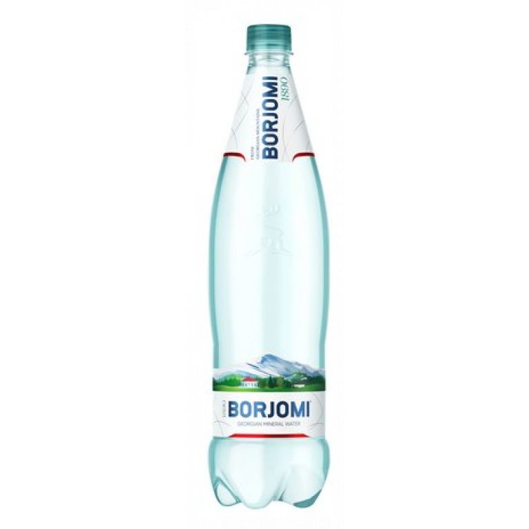 NATURALNA WODA MINERALNA GAZOWANA 1 L - BORJOMI