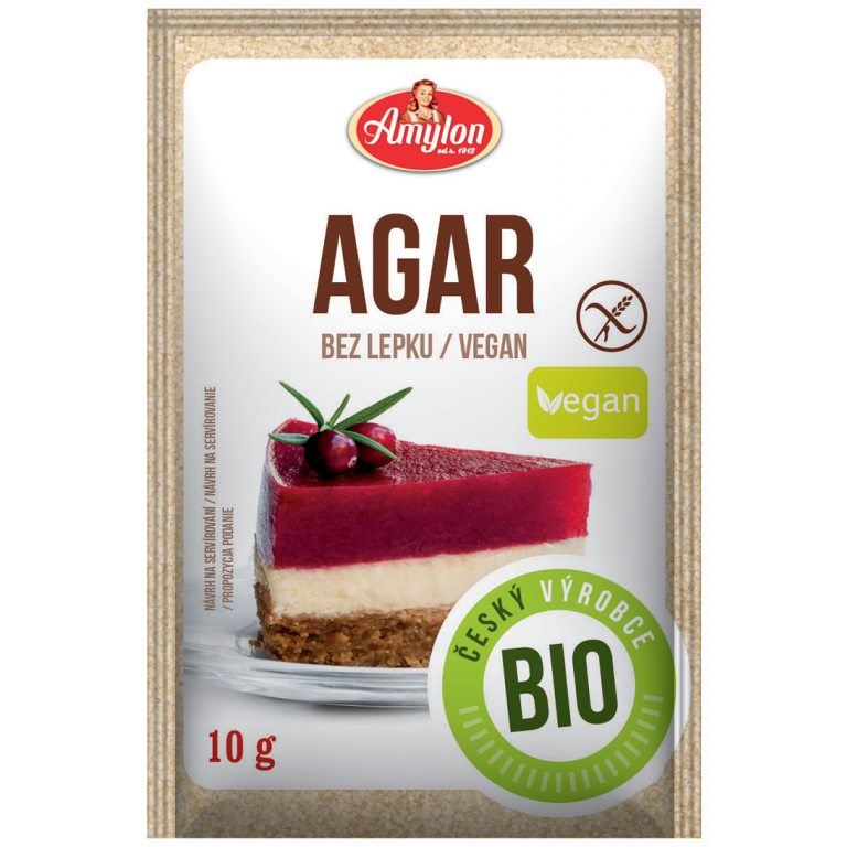 AGAR BEZGLUTENOWY BIO 10 g - AMYLON