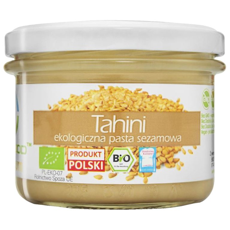 TAHINI (PASTA SEZAMOWA) BIO 180 g - BIOFOOD