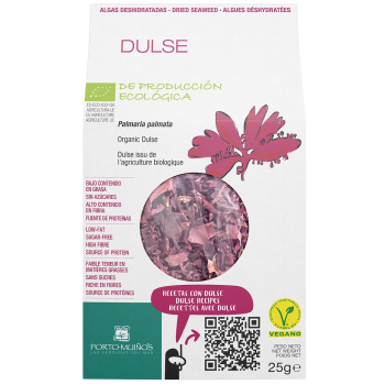 ALGI MORSKIE SUSZONE - DULSE BIO 25 g - PORTO MUINOS