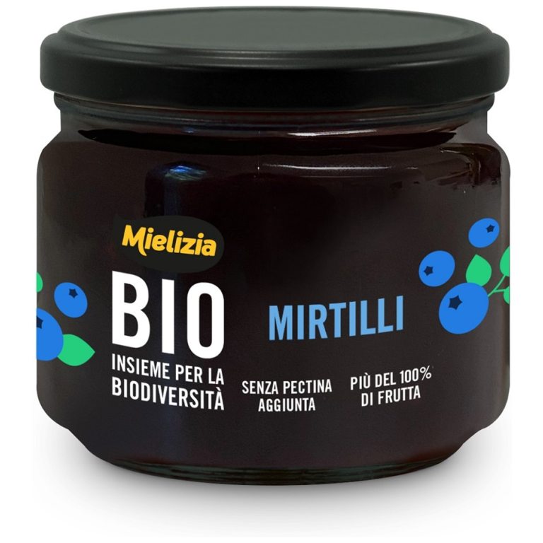 MUS BORÓWKOWY BIO 250 g - MIELIZIA