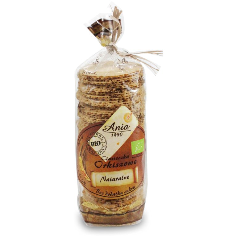 CIASTKA ORKISZOWE NATURALNE BEZ DODATKU CUKRÓW BIO 120 g - BIO ANIA