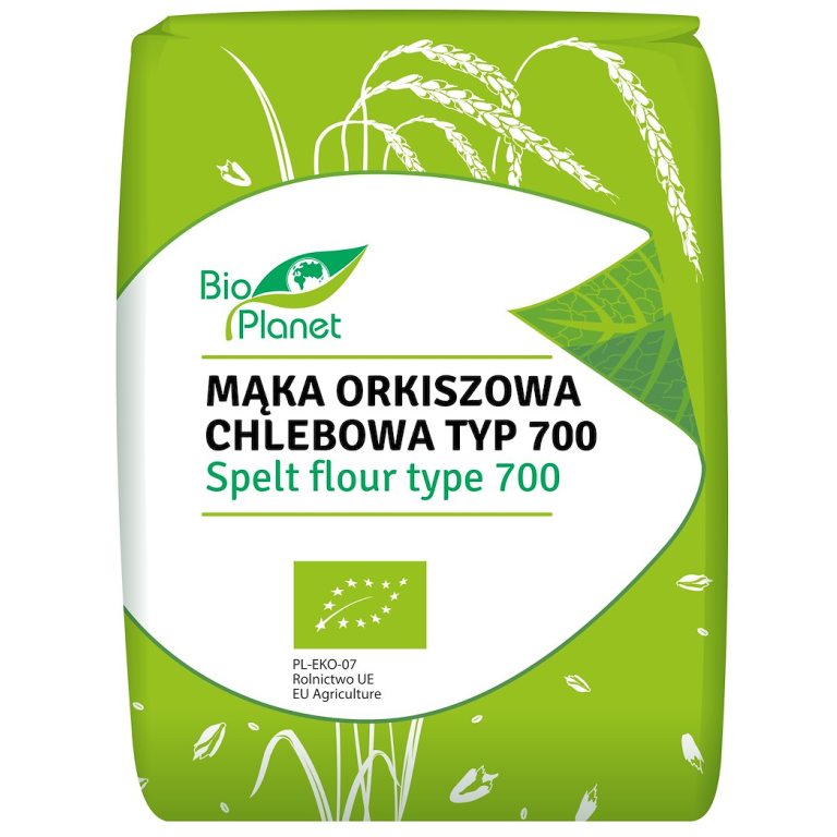 MĄKA ORKISZOWA CHLEBOWA TYP 700 BIO 1 kg - BIO PLANET
