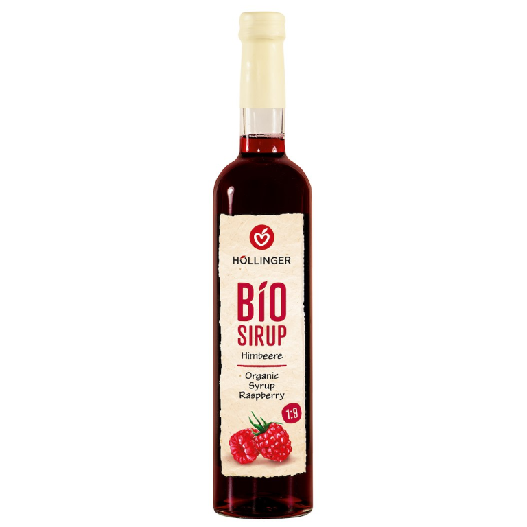SYROP MALINOWY BIO 500 ml - HOLLINGER