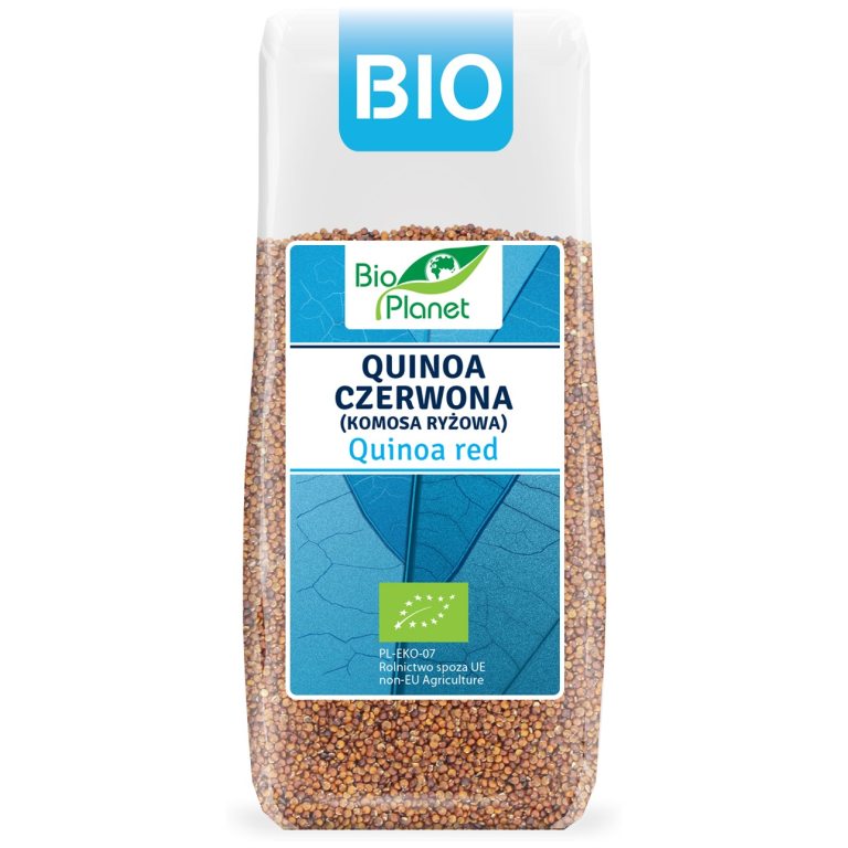 QUINOA CZERWONA (KOMOSA RYŻOWA) BIO 250 g - BIO PLANET