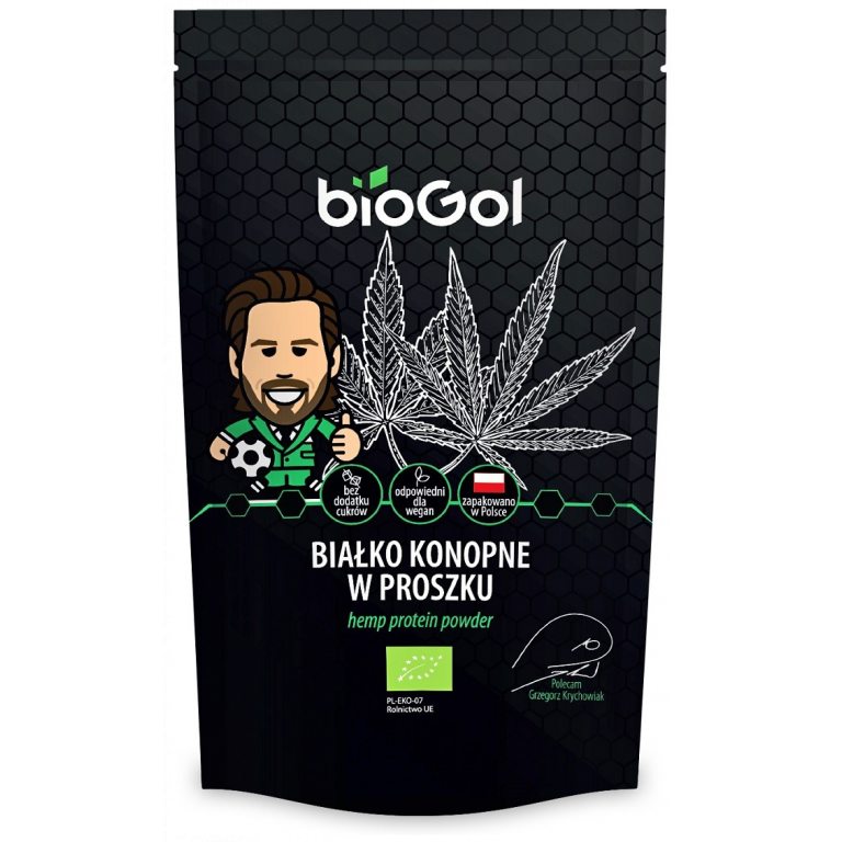 BIAŁKO KONOPNE BIO 150 g - BIOGOL