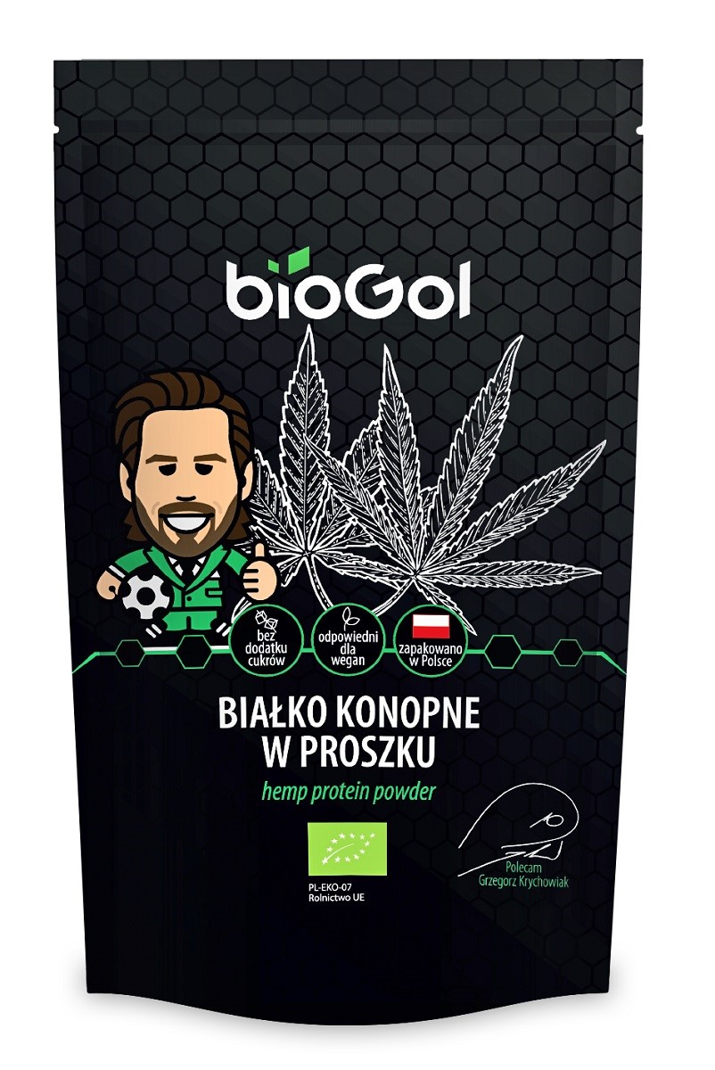 BIAŁKO KONOPNE BIO 150 g - BIOGOL