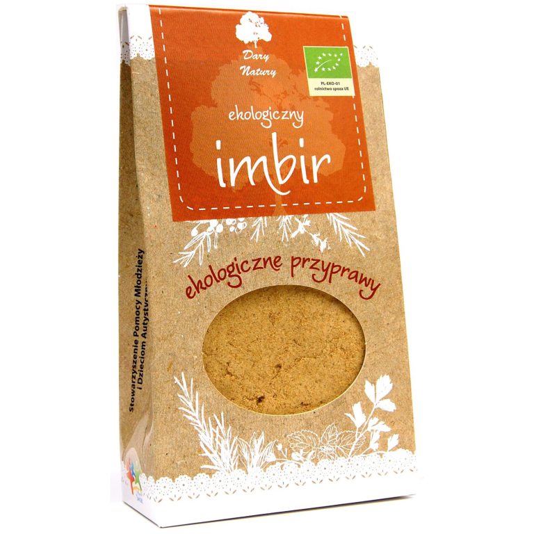 IMBIR MIELONY BIO 60 g - DARY NATURY