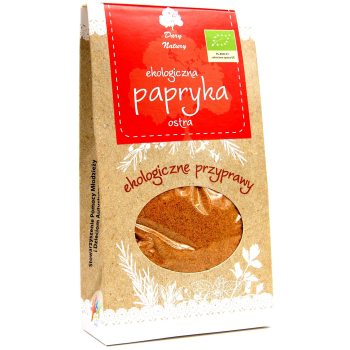 PAPRYKA OSTRA MIELONA BIO 90 g - DARY NATURY