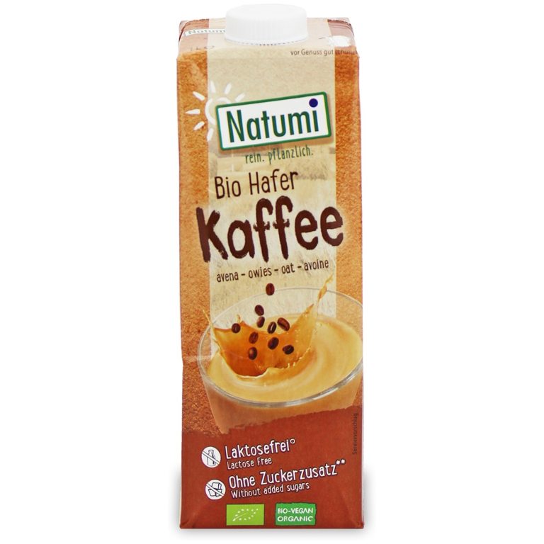 NAPÓJ OWSIANO - KAWOWY BEZ DODATKU CUKRÓW BIO 1 L - NATUMI