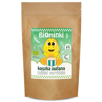 KASZKA JAGLANA BEZ DODATKU CUKRÓW BIO 200 g - BIOMINKI