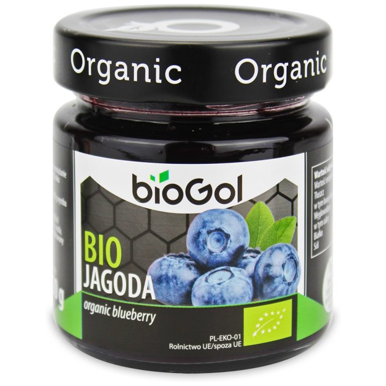 MUS JAGODA BIO 200 g - BIOGOL