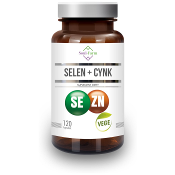 SELEN + CYNK 120 KAPSUŁEK - SOUL FARM