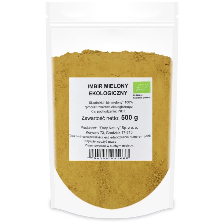 IMBIR MIELONY BIO 500 g - HORECA (DARY NATURY)
