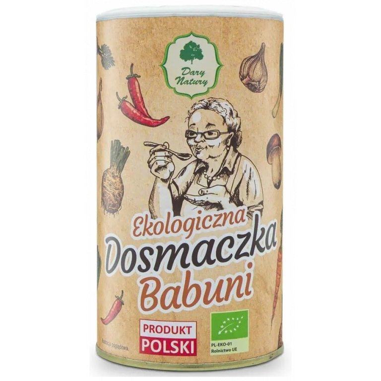 PRZYPRAWA UNIWERSALNA "DOSMACZKA BABUNI" BIO 250 g - DARY NATURY