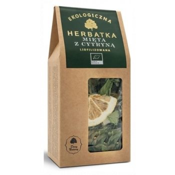 HERBATKA LIOFILIZOWANA MIĘTA Z CYTRYNĄ BIO 25 g - DARY NATURY