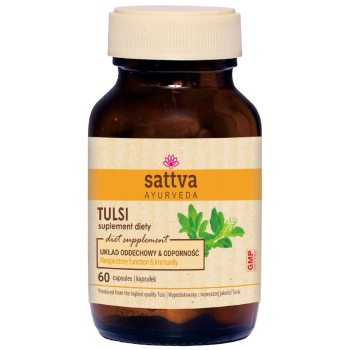 TULSI EKSTRAKT (450 mg) 60 KAPSUŁEK - SATTVA (FOODS)