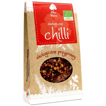 CHILI PŁATKI BIO 30 g - DARY NATURY
