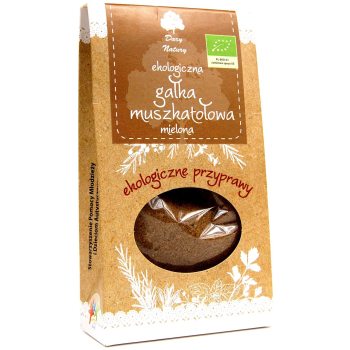 GAŁKA MUSZKATOŁOWA MIELONA BIO 30 g - DARY NATURY
