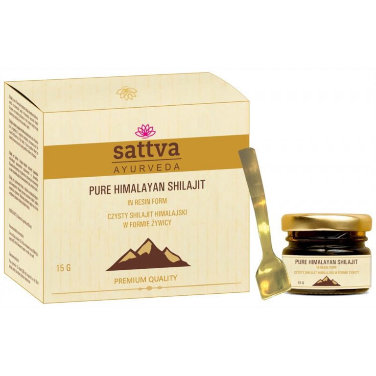 SHILAJIT HIMALAJSKI W FORMIE ŻYWICY 15 g - SATTVA (FOODS)