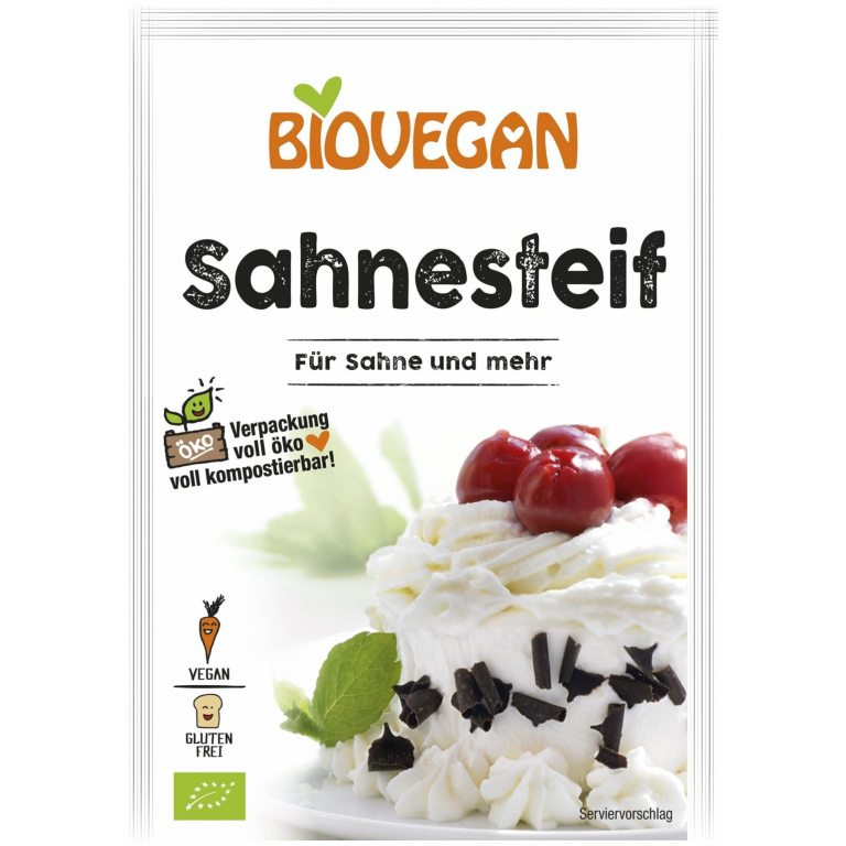 ŚMIETAN-FIX W PROSZKU WEGAŃSKI BEZGLUTENOWY BIO (3 x 6 g) 18 g - BIOVEGAN