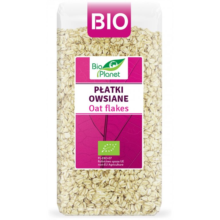 PŁATKI OWSIANE BIO 300 g - BIO PLANET