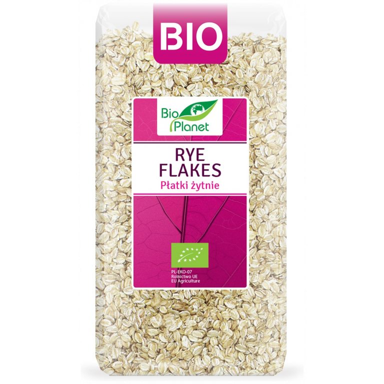 PŁATKI ŻYTNIE BIO 300 g - BIO PLANET