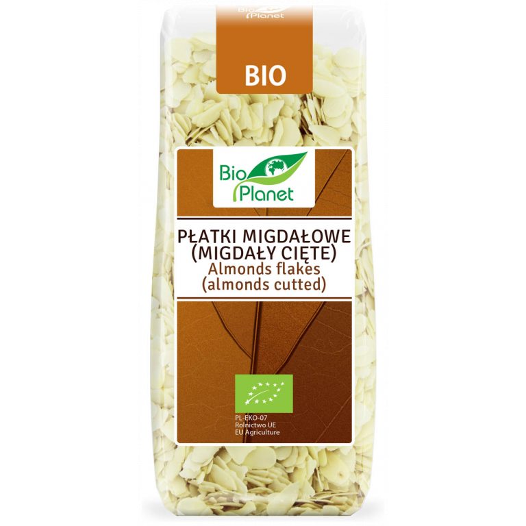 PŁATKI MIGDAŁOWE BIO 100 g - BIO PLANET