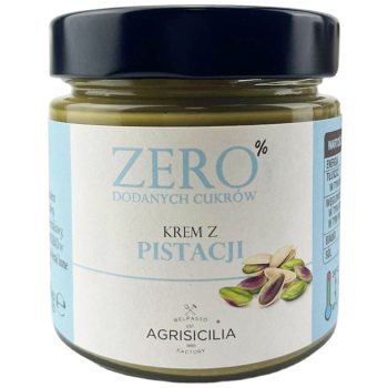 KREM PISTACJOWY BEZ DODATKU CUKRÓW 200 g - AGRISICILIA