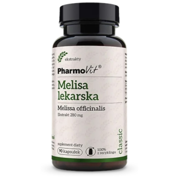 MELISA LEKARSKA EKSTRAKT (280 mg) BEZGLUTENOWA 90 KAPSUŁEK - PHARMOVIT (CLASSIC)