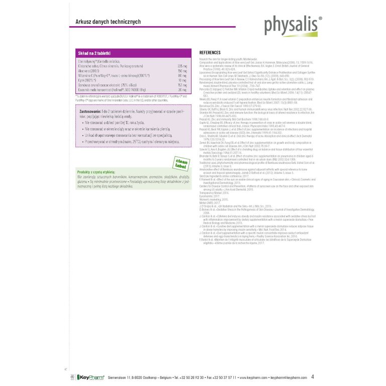 TABLETKI NA IDEALNĄ SKÓRĘ 30 szt. - obrazek 5