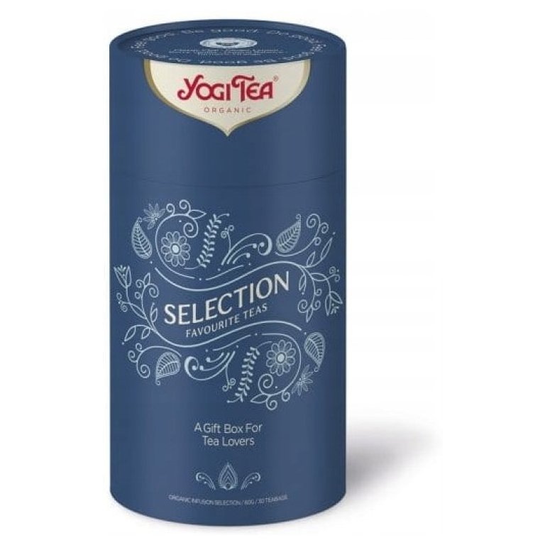 HERBATKA MIX PREZENTOWY BIO (5 SMAKÓW) (30 x 2 g) 60 g - YOGI TEA