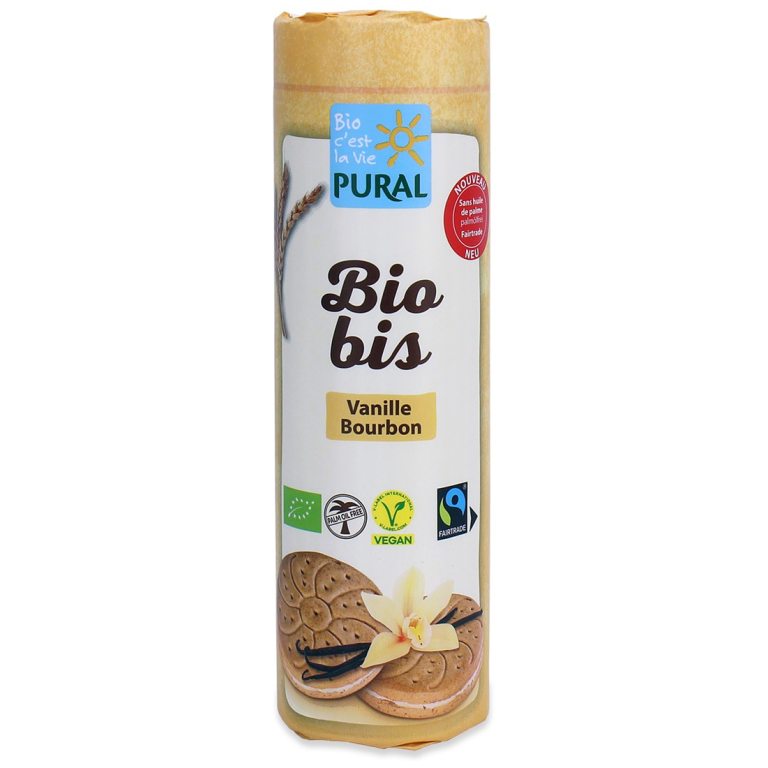 CIASTKA MARKIZY Z KREMEM WANILIOWYM FAIR TRADE BIO 320 g - PURAL (BIO BIS)