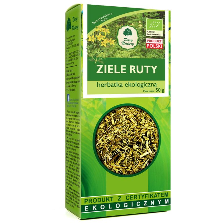 HERBATKA ZIELE RUTY BIO 50 g - DARY NATURY