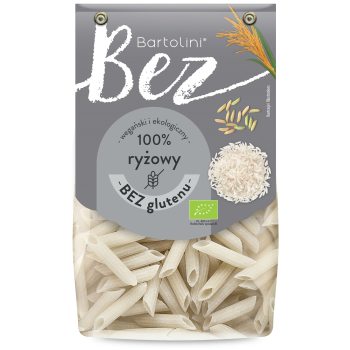 MAKARON (RYŻOWY) PENNE BEZGLUTENOWY BIO 250 g - BARTOLINI