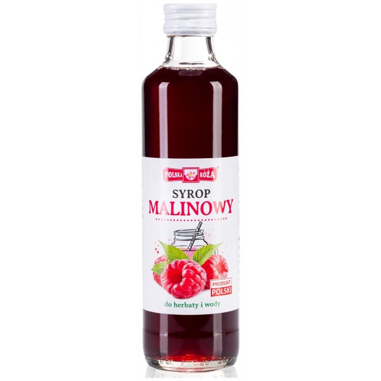 SYROP MALINOWY 250 ml - POLSKA RÓŻA