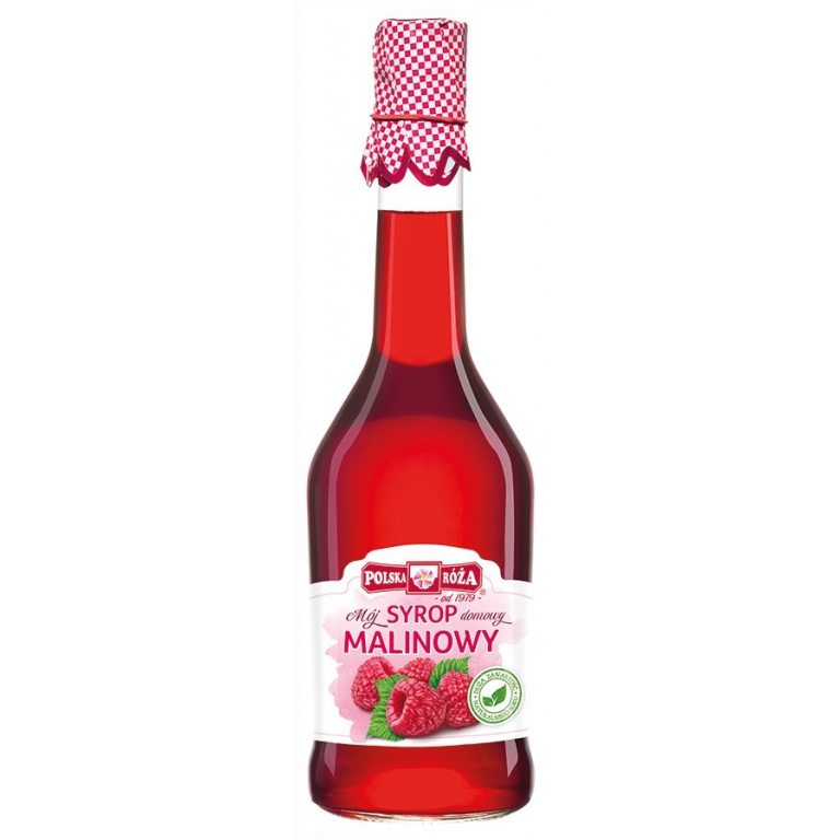 SYROP MALINOWY 500 ml - POLSKA RÓŻA