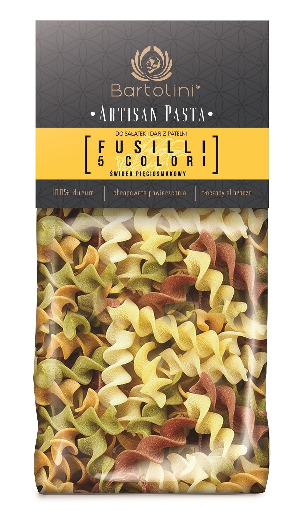 MAKARON (SEMOLINOWY 5-SMAKOWY) ŚWIDERKI 300 g - BARTOLINI (ARTISAN PASTA)