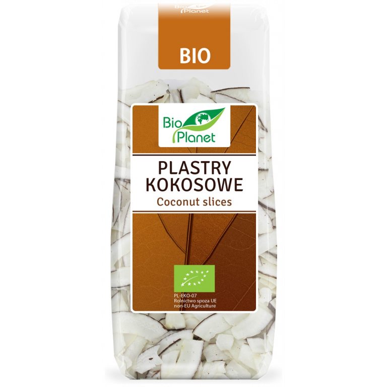 PLASTRY KOKOSOWE BIO 100 g - BIO PLANET