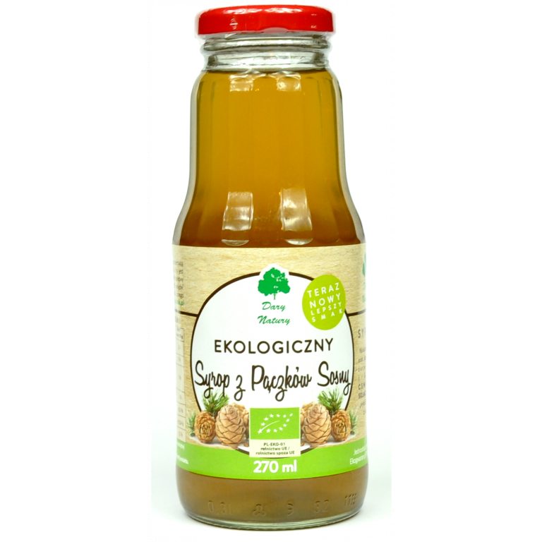 SYROP Z PĄCZKÓW SOSNY BIO 270 ml - DARY NATURY