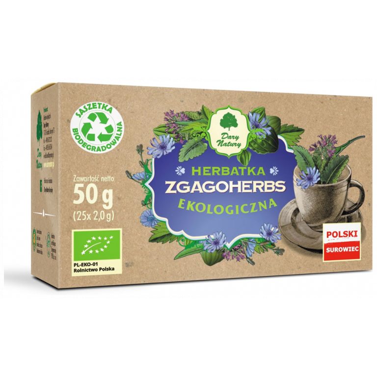 HERBATKA ZGAGOHERBS BIO (25 x 2 g) 50 g - DARY NATURY