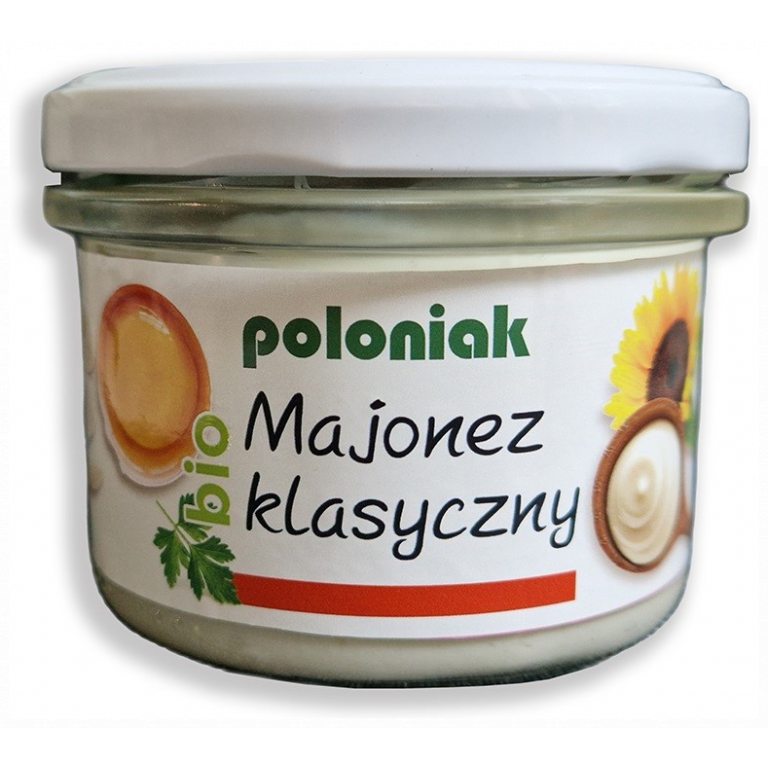 MAJONEZ KLASYCZNY BIO 200 ml - POLONIAK