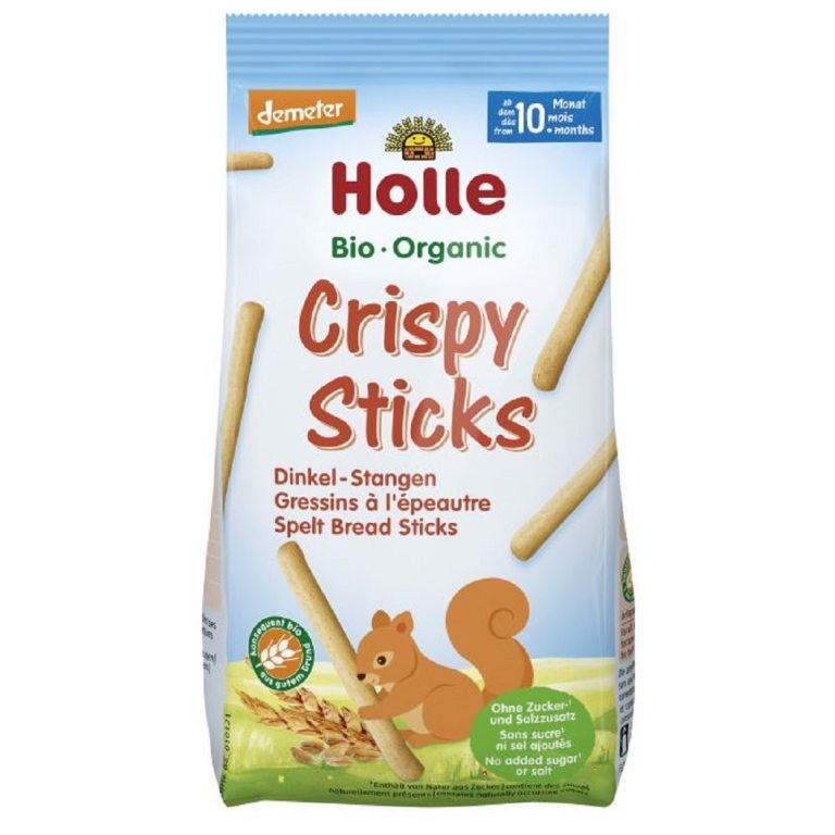 PALUSZKI CHLEBOWE ORKISZOWE OD 10 MIESIĄCA DEMETER BIO 80 g - HOLLE