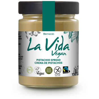 KREM PISTACJOWY BEZGLUTENOWY FAIR TRADE BIO 270 g - LA VIDA