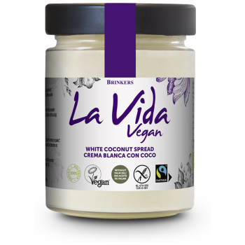 KREM KOKOSOWY BEZGLUTENOWY FAIR TRADE BIO 270 g - LA VIDA