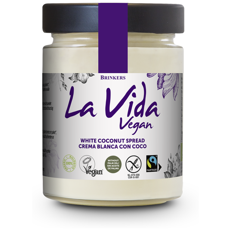 KREM KOKOSOWY BEZGLUTENOWY FAIR TRADE BIO 270 g - LA VIDA
