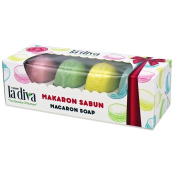 MYDŁA MAKARONIKI OWOCOWE (4 x 50 g) 200 g - LA DIVA